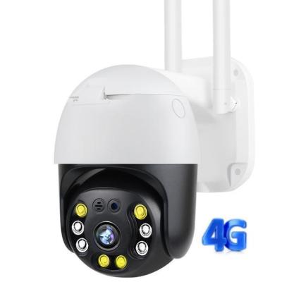 China Human Motion Tracking H.265 4g Gsm Sim Card 2mp 5x Two Way Audio IP Security Zoom Ptz Wifi Camera Farm Orchard Ptz 4g IP Camera Outdoor Dome Camera for sale