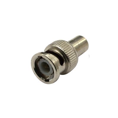 China silver cctv camera color cctv connector bnc connector to rca for audio and video coaxial cable for sale