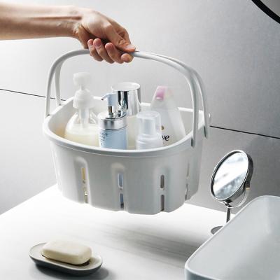 China Viable Wholesale Home Bath Kitchen Storage Basket Baby For Woman Bathroom Gift Set Basket for sale