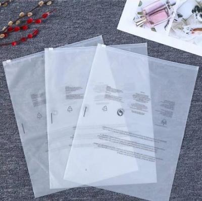 China Disposable Opp Plastic Bag Low Poly Logo Pe Printed Transparent Ziplock Makeup Disposable Disposable Custom Package Bag for sale