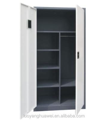 China eco-friendly steel cabinnet locker with hanger iron almirah prices godrej almirah designs with price Te koop