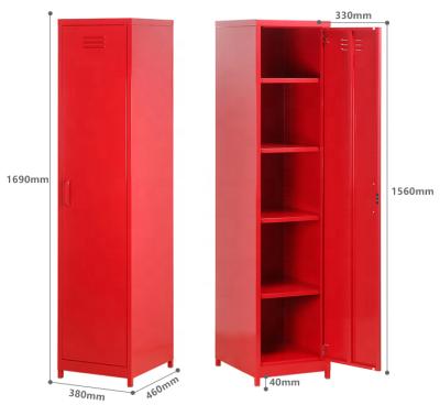 China Small Cold Rolled Bedroom Steel Metal Steel Kids Furniture Locker Te koop