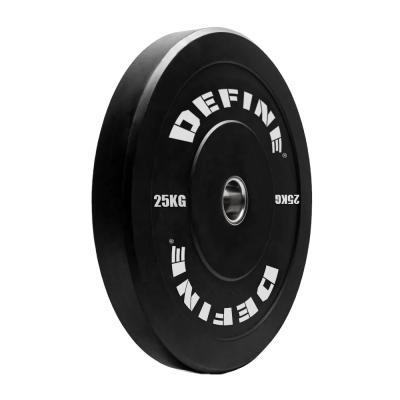 China Eco-Friendly DEFINE FITNESS Logo Weight Plates Lifting Custom Cheap High Quality Plates Coated Weight Plates for sale