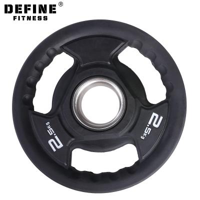 China Commercial Use SET FITNESS TPU WEIGHT PLATES for sale