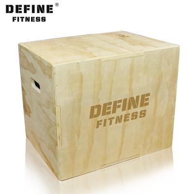 China Safe to Use 3 in 1 Plyo Wooden Box - Great for Cross Training - 30