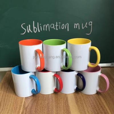 China 2021 HS Manufacturer Wholesale High Quality 10oz Disposable Ceramic Mug Sublimation Mug for sale