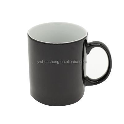 China Factory Wholesale Price Disposable Color Glazed Ceramic Black Glazed Coffee Mugs 12oz 10oz Custom Logo Porcelain Cups And Mugs Coffee Mugs for sale