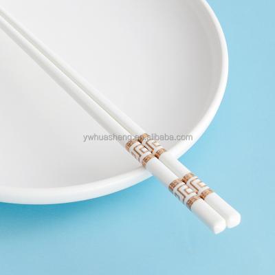 China Factory New Sale Disposable Chinese Bone China Reusable Ceramic Chopsticks For Sushi Luxury Custom Chopsticks for sale