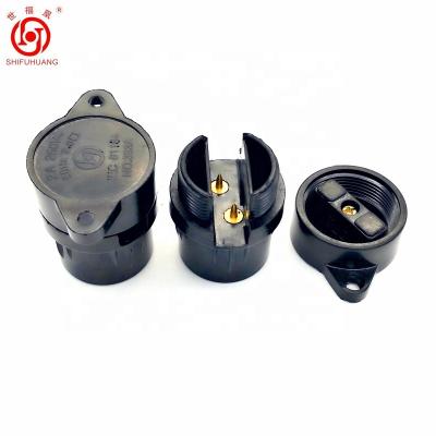 China Pin Type /B22. SHIFUHUANG factory direct sales waterproof and European lamp socket NO.393A flame retardant lamp holder for sale