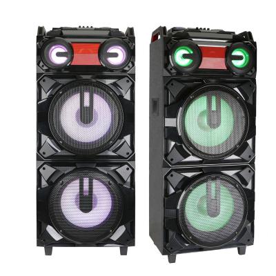 China Professional AirPlay 15Inch Subwoofer DJ Soundbox Audio Portable BT Stage Speakers for sale