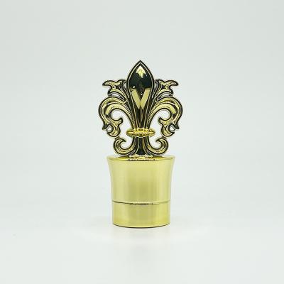 China Perfume Customized Luxury Perfume Trim Caps Classic ABS+PP Plastic Cap Alloy Liquor Bottle Cap For Perfume Bottles for sale