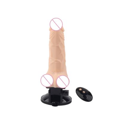 China ABS Silicone Rubber Realistic Liquid Penis For Women Ultra Soft Dildo Suction Cup Vibradores Plastic Adult Sex Toys Artificial Penis for sale