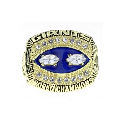 China Other Custom 25th Super Bowl Football Rings Show Gift Box Nfl New York Giants 1990-1991 Championship Ring for sale