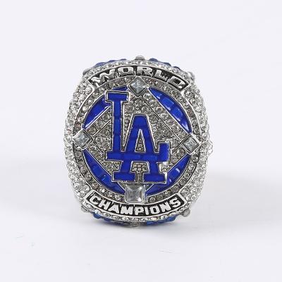 China Custom Hiphop Custom 2020 World Series Los Angeles Dodgers Championship Ring Can Be Engraved Baseball Champion Ring Mb for sale