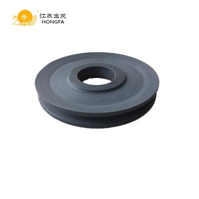 China Lightweight Heavy Duty 300mm Nylon Pulleys With Bearing for sale