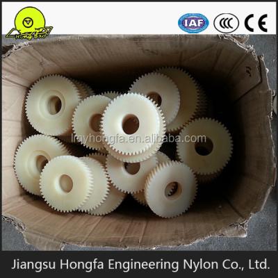 China Nylon gears and MC nylon plastic teeth available for sale