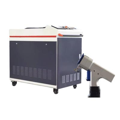 China Stainless Steel High Efficiency 2000w Fiber Laser Machine Lazer Rust Removal Cleaning Metal Surface for sale