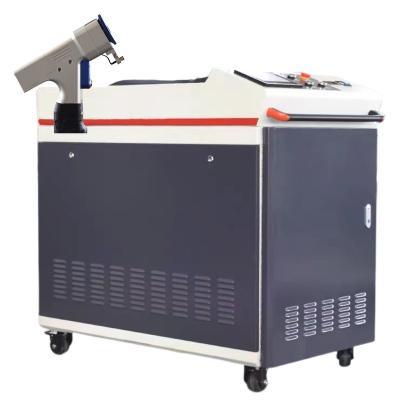 China Industrial Stainless Steel Automation1000w 1500w 2000w 3000w Laser Cleaning Machine For Metal Pipe Laser Rust Removal Surface for sale