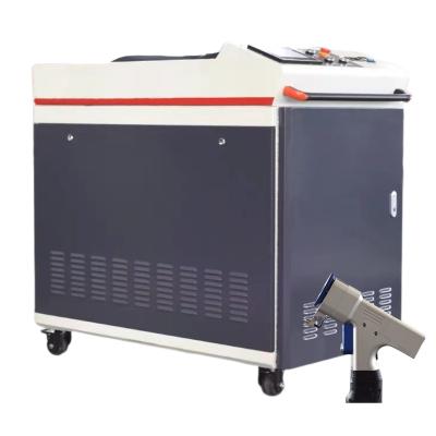 China Stainless Steel Metal Surface 3000W Rust Removal Oil Dust Remover Laser Cleaning Machine for sale