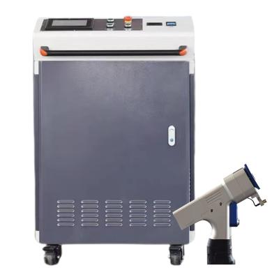 China Stainless Steel Laser Cleaning Machine For Metal Surface Cleaning 1500w/2000w Laser Machine Rust Paint Cleaning Removal for sale