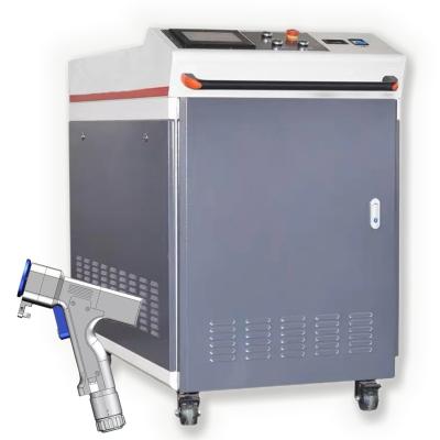 China Stainless Steel Automation Pulse Series Laser Machine Metal Laser Rust Removal Machine Water Cooled Cleaning Automation for sale