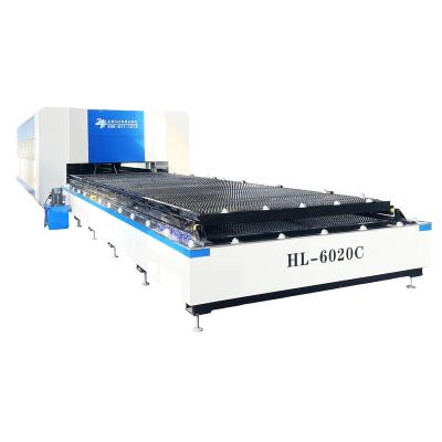 China Water Cooled 3015 6020 2000w 6000w Laser Engraving Cutting Machine For Stainless Steel Metal Sheet for sale