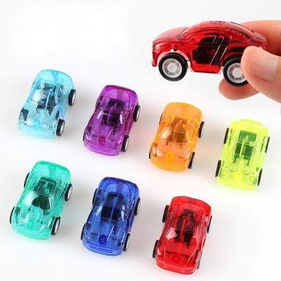 China Wonderful Present Gift for Boys Mini Toy Cars Set for Kids Toddlers Birthday Play Plastic Vehicle Slowed Down Toy Cars Pull Back Car Set for sale