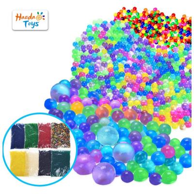 China Wonderful Gift Touch Sensory Toys Growing Up Jelly Water Beads For Home Decoration for sale