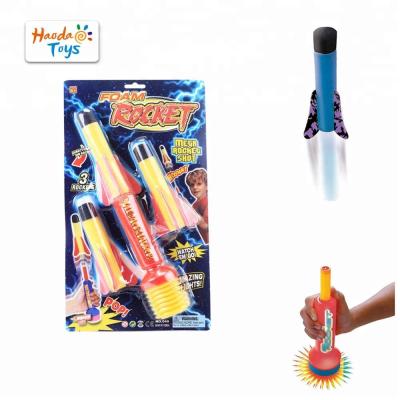 China Wonderful Foam Air Slap Rocket Launcher Soft EVA Airsoft Rocket Launcher Handheld Toys For Kids for sale