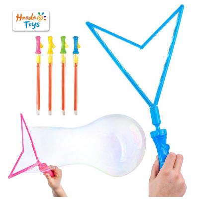 China Fans Cheer Summer Activity Gift Bubble Magic Wands Giant Bubble Wand Non-Toxic Big For Kids for sale