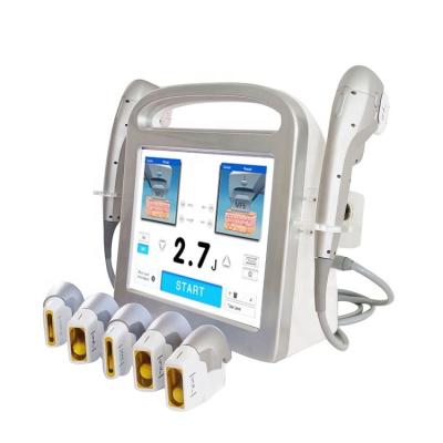 China Professional 7d ultrasound face lifting hifu mini skin tightening 2 in 1 smas 7d hifu rejuvenation machine for sale