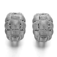 China 10.41g Sterling Silver Hoop Earrings grosso, brincos do ninho dos pássaros da sobreposição à venda