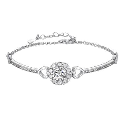 China Zugelassenes tennis-Armbänder Moissanite-Armband Sterling Silvers 925 Kettenfür Frauen zu verkaufen