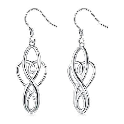 China Manier 925 Sterling Silver Earrings, Waterdaling 925 Zilveren Nageloorringen Te koop