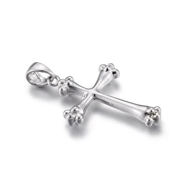 Chine 2,50 grammes de Sterling Silver Crucifix Pendant Valentines d'hommes de jour à vendre