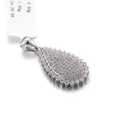 China Rasgón de la diosa 925 CZ de plata Christian Dior pendiente 1.95g en venta