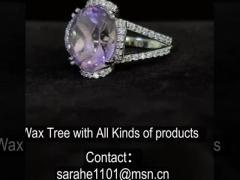 Sapphire 925 Silver Gemstone Rings 5.3g October Birthstone Engagement Ring