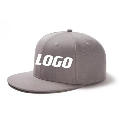 China COMMON Custom 100% Cotton Fashion Design Mens Plain Pattern Sports Snapback Cap Hats Custom Logo for sale