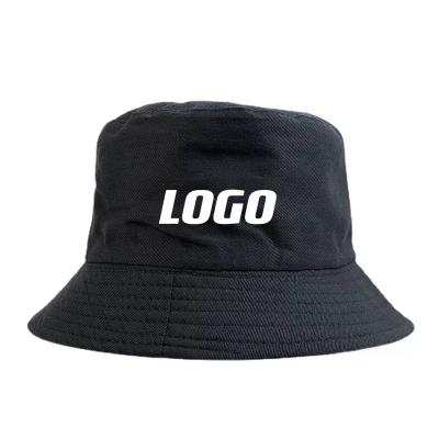 China Custom Parasol Logo Bucket Hat Embroidered Bucket Hat Kids Designer White Bucket Hat Cotton Custom Logo With String Wholesale for sale