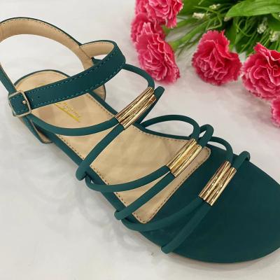 China New Wedge Trend Fashion Flat Shoes Women's Sandals, Factory Direct Sales for sale