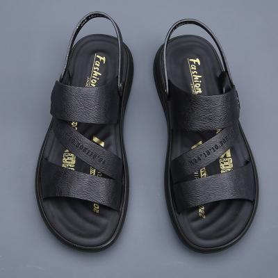 China 2022 new design summer men's beach vacation outdoor sandals flat sandals massage and men and women women's sandals for sale