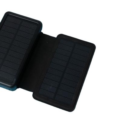 China Type C+Micro+ USB A Solar Power Bank Waterproof For Mobile Phone for sale