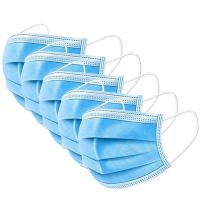 China Skin Friendly Disposable Face Mask For Filter Pollen / Dust / Bacterial for sale