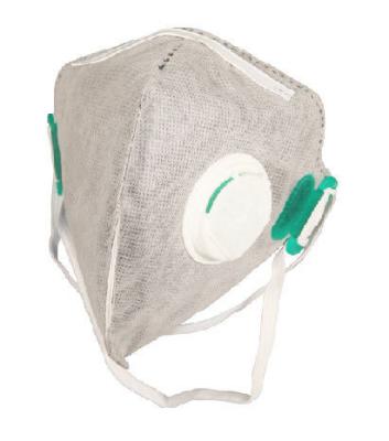 China 4 Layer FFP2 Respirator Mask Gray Color Non Stimulating With Activated Carbon for sale