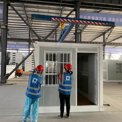 China Modern Cheap Folding Portable Container House 40 Feet Folding Tiny Container House Made In China for sale