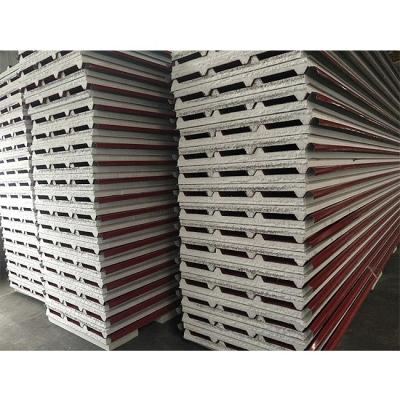 China Metal Best Selling Ceiling Sound Insulation Steel Plate Polyurethane Insulated Plastic Core Sandwich Panel Panel for sale