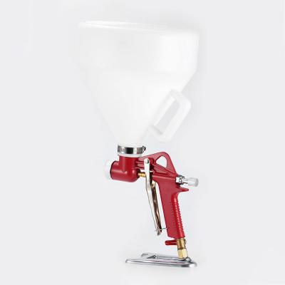 China Hopper Gun Factory Supply Cement Putty Air Texture Hopper Foaming Paint Spray Gun for sale