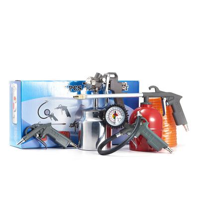 China Paint Spray Gun 5pcs Air Tool Kit 990G Spray Gun for sale