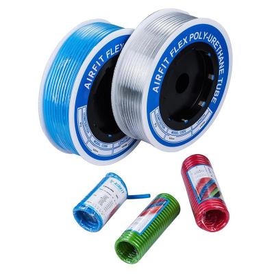 China PU Corrosion Resistant Pneumatic Air Hose , Polyurethane Plastic Tube for sale