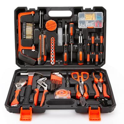 China Household DIY Tool Factory Direct Sale 102 Pcs Woodworking Electrician Hardware Manual Tool Box Set for sale